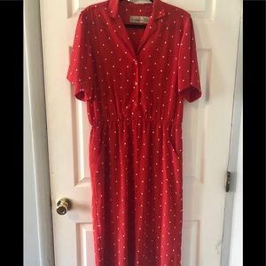 Vintage silky dress